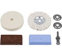 wolfcraft Hobby Polishing Set 7 Piece Polisher Buffing Wheel Hand Tool 2178000