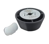 wolfcraft Hole Enlarging Tool for Hole Saws, Ø 54 - 70 mm I 5952000 I Hole saw guide for even, centred enlargement of existing boreholes