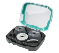 wolfcraft Hole Enlarging Tool Set 3 Piece for Hole Saws Hole Saw Tool Set