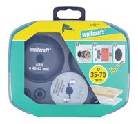 Wolfcraft Hole Opener 7-Piece Safe Hole Expansion Solution