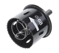 Wolfcraft Hole Saw 68 mm Black 2158000