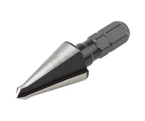wolfcraft HSS Enlarging Mill, Ø 4-12.2 mm, hexagon shank I 4393000 I For milling and enlarging holes