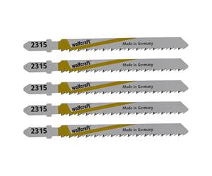 wolfcraft HSS Jigsaw Blade, T-Shank I 2365000