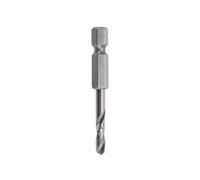 wolfcraft HSS Metal Drill Bit, Ground, Hexagon Shank I 7258000 I For drilling into hard materials