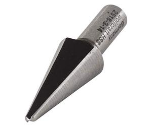 wolfcraft HSS Sheet Metal Cone Drill Bit, Ø 3-13.5 mm, Round Shank I 2518000 I For stepless drilling and deburring of metal and plastic