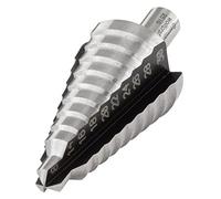 Wolfcraft 2516000 Step Drill ø 8/14/16/18/20/22/24/26/28/30mm 10mm...
