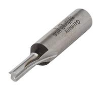 wolfcraft HSS Straight Bit I 3900000 I HSS Router bit Made from high-Speed Steel for milling Hardwood, softwood and Plastic.