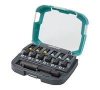 wolfcraft Impact Bit Box, Crosshead (PH/PZ 1-3), 7 Pcs. I 2974000 I 6 Specially Hardened Impact bits for Impact Mode, in Various Sizes, incl. bit Holder