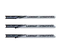 wolfcraft Jigsaw Blade Set, 3 Pcs., U-shank I 2674000