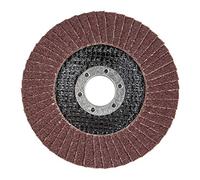 wolfcraft Lamellar Flap Disc for Metal, Corundum, Ø 125 mm I 8426000