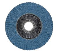 wolfcraft Lamellar Flap Disc for metal, zircon corundum, Ø 125 mm, grain 40 I 2015000
