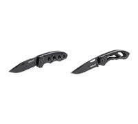 Wolfcraft Leisure Knife with Folding, Serrated Blade I 4289000 Leisure Knife with Folding, Smooth Blade I 4288000 I Versatile leisure knives for hobby and camping
