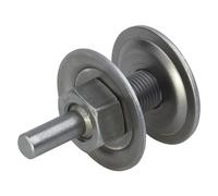 wolfcraft Mandrel for Ø 13 mm Bore I 2117000 I For optimal true running of sanding and polishing discs without shank