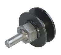 wolfcraft Mandrel for 22.2 and 13 mm Bore I 2139000 I For optimal true running of sanding and polishing discs without shank