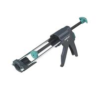 wolfcraft MG 600 PRO Professional Caulking Gun - Heavy Duty Sealant Gun with 280 kg Push Force for 310 ml Cartridges, Silicone, Adhesive & Bitumen - 4356000