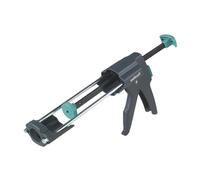 wolfcraft MG 600 PRO Professional Caulking Gun - Heavy Duty Sealant Gun with 280 kg Push Force for 310 ml Cartridges, Silicone, Adhesive & Bitumen -