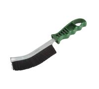 wolfcraft Nylon Wire Hand Brush - Soft Cleaning and Polishing Tool