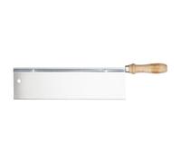 wolfcraft Precision Saw - 300 mm HCS Hand Saw for Wood and Skirting Boards | Pointed teeth for mitre box cuts in chipboard, plastic and baseboards up to 72 mm. Durable DIY tool. 6950000