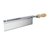 wolfcraft Precision Saw with Bent Handle, 255 mm I 6925000 I for Sawing Work Close to The Floor