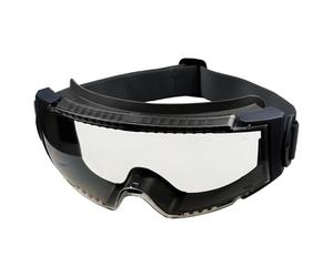 Wolfcraft PRO Full-View Goggles - 4939000 - Comfortable Full-View Goggles for top Protection Against Mechanical Risks and UV Radiation