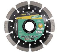 wolfcraft Pro Laser Universal Diamond Cutting Disc I 8311000 I Universal Use - Ideal for Reinforced Concrete I Diameter 125 mm I 10 mm