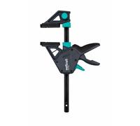 wolfcraft PRO MAX One-Hand Clamp 300mm I 3071000 I Clamping Force for The Highest Professional Demands I Made in Europe