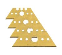 wolfcraft Professional Trapezium Blade, TiN-Coated I 4172000 I Replacement Blades (Pack of 4)