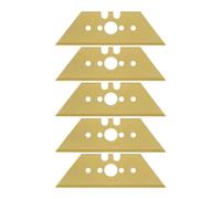 wolfcraft Professional Trapezium Blade, TiN-Coated I 4173000 I 5 Replacement Blades