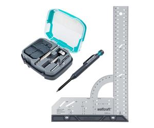 wolfcraft Project Set “Installation of Ø 35 mm Cup Hinges” - 8656000 - for Easy Installation of Cup Hinges