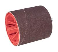 wolfcraft Rotary Drum Sander, Ø 75 mm - Sanding Cylinder with 80 Grit