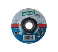 wolfcraft Roughing Disc for metal, depressed centre I 1631099