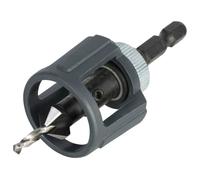 wolfcraft Screw Starter with Adjustable Depth Stop Shaft Collar Countersink