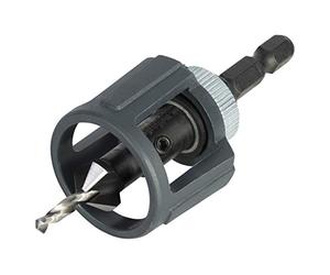 wolfcraft Screw Starter With Countersink and Depth Stop I 4392000 I Drilling and countersinking in one step