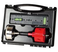 wolfcraft "Sockets" Hole Saw Set, 3 Pcs. I 5981000 I for Drilling Ø 68 mm Holes in Wood, Plastics, Metals, Drywall Materials and Tiles or Glazed Tiles