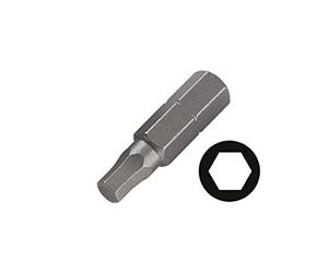 wolfcraft Solid Bit Set 3 Pcs. Hexagonal I 1340000 I 3 Solid bits for Different Screw Sizes