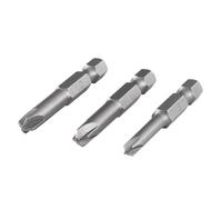 wolfcraft Solid Safety Screwdriver Blade Set, 3 pcs. I 1267000