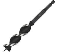 wolfcraft “Speedwinder” Wooden Beam Drill Bit, Hexagon Shank, Ø 14 mm I 7135000 I For drilling into wooden beams with a cordless power drill