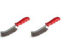 wolfcraft Stainless Steel Wire Hand Brush I 2717000 (Pack of 2)
