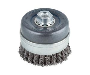 wolfcraft Steel Wire Cup Brush, Twisted I 2150000