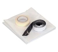 wolfcraft Tape & Zip Door Set, 3 pcs. I 4005000 I Dust protection device