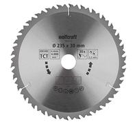 wolfcraft TC Circular Hand Saw Blade, brown series I 6650000 I Fast, rough cuts