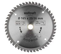 wolfcraft TC Circular Hand Saw Blade, new purple series I 6621000 I Fine, clean cuts