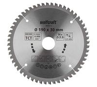 wolfcraft TC Circular Hand Saw Blade, new purple series I 6624000 I Fine, clean cuts