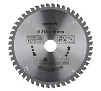 wolfcraft TC Cross and Mitre Cut Saw Blade, orange series I 6545000 I Fine, clean cuts