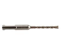 wolfcraft TC Hammer Drill Bit "Professional 4-Cut", SDS Plus Shank I 7420000 I for Drilling into Reinforced Concrete
