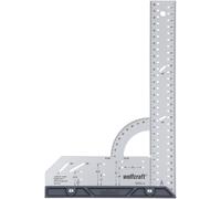 wolfcraft Universal Angle & Try Square I 5205000 I For measuring, marking, drawing and guided cutting