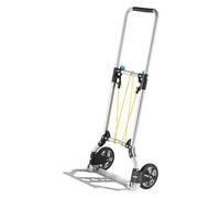 wolfcraft TS 600 Transport System I 5505000 I The mobile hand truck - foldable and sturdy, max. 70 kg load, 2-point fixing, compact and lightweight, practical folding mechanism, Made in Europe