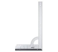 wolfcraft Universal Angle & Try Square I 5206000 I For measuring, marking, drawing and guided cutting