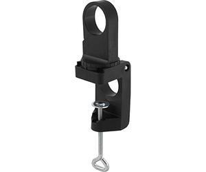 wolfcraft Universal Drill clamp, Plastic, rotatable I 4802000 I Practical aid for Holding Power Drills in Horizontal and Vertical Position