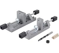 wolfcraft Universal Wood Dowel Joiner Set I 3750000 I for Perfectly Fitting Dowel Holes Without The Need for Measuring and Marking